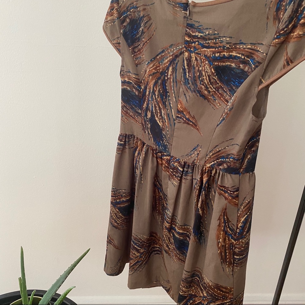 Fall Pattern Dress - Picture 3 of 3